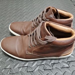 Steve madden brown men's shoes size 8